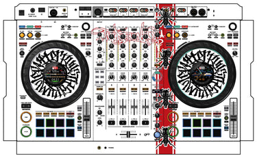 Pioneer DJ DDJ FLX10 Skin Thudrumble